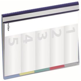   Rendszerező mappa, A4, 5 részes, DURABLE "DIVISOFLEX®"