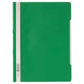 Gyorsfűző, PP, A4, DURABLE "Economy", zöld