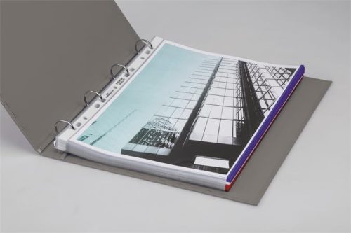 Genotherm, lefűzhető, PP, A4, 80 mikron, DURABLE "Prémium", kék