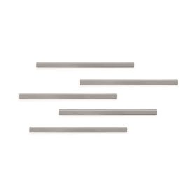   Irattartó, A4, öntapadó hátlappal, mágneses, DURABLE "DURAFIX® RAIL", ezüst