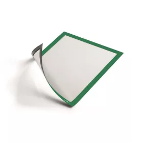   Infokeret, mágneses háttal, A4, DURABLE "DURAFRAME®", zöld