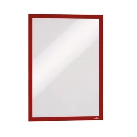   Infokeret, A3, öntapadó háttal, DURABLE "DURAFRAME®", piros