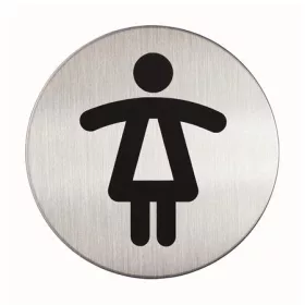  Információs piktogram, öntapadó, DURABLE "Női WC"