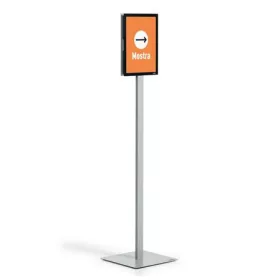   Padlóállvány, A4, DURABLE "INFO STAND BASIC", antracit-szürke