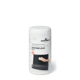   Tisztítókendő, képernyőhöz, 100 db, DURABLE "SCREENCLEAN® BOX 100"