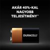 Elem, 9V, 1 db, DURACELL "Basic"