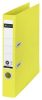 Iratrendező, 50 mm, A4, karton, újrahasznosított, LEITZ "180 Recycle", sárga