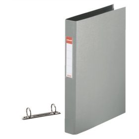   Gyűrűs könyv, 2 gyűrű, 42 mm, A4, PP, ESSELTE "Standard", szürke