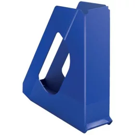   Iratpapucs, műanyag, 68 mm, ESSELTE "Europost", kék