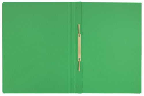 Gyorsfűző, A4, karton, LEITZ "Recycle", zöld