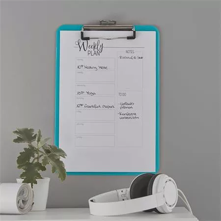 Felírótábla, A4, LEITZ "Wow", jégkék