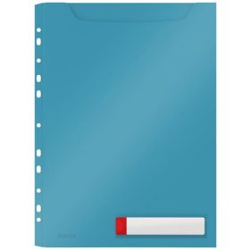   Genotherm, lefűzhető, A4 maxi, LEITZ "Cosy Privacy", nyugodtkék