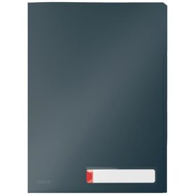   Rendszerező genotherm, A4, PP, LEITZ "Cosy Privacy", bársonyszürke
