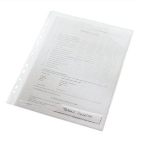   Genotherm, "L", lefűzhető, A4, 200 mikron, LEITZ "CombiFile", áttetsző