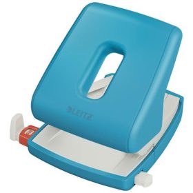   Lyukasztó, kétlyukú, 30 lap, LEITZ "Cosy", nyugodtkék