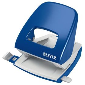  Lyukasztó, kétlyukú, 30 lap, LEITZ "Nexxt Wow", kék