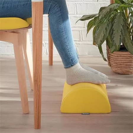 Lábtámasz, asztali, LEITZ "Ergo Cosy", melegsárga