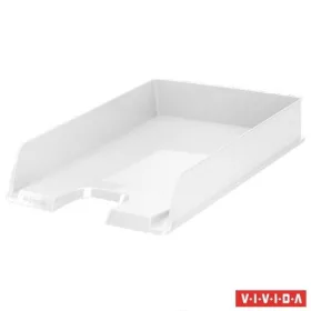   Irattálca, műanyag, ESSELTE "Europost", Vivida fehér