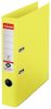 Iratrendező, 50 mm, A4, környezetbarát, élvédő sínnel, ESSELTE "No.1", sárga