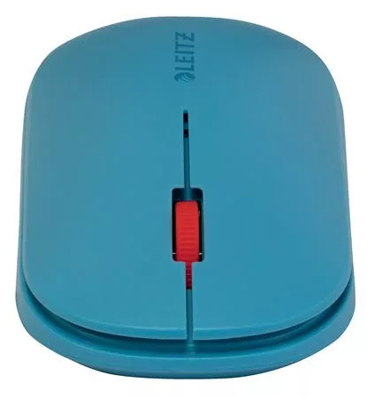 Egér, vezeték nélküli, Bluetooth, LEITZ "Cosy", nyugodtkék