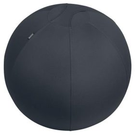   Ülőlabda, nehezékkel, 65cm, LEITZ "Ergo Active", sötétszürke