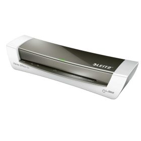   Laminálógép, A4, 80-125 mikron, LEITZ "iLam Home Office", szürke