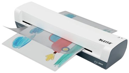 Laminálógép, A3, 75-125 mikron, LEITZ "iLam Home", fehér