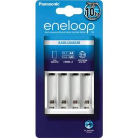  Elemtöltő, AA ceruza/AAA mikro, 2/4, időzítő, PANASONIC "Eneloop"