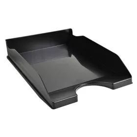   Irattálca, műanyag, A4, EXACOMPTA "EcoBlack", fekete