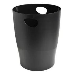   Papírkosár, 15 liter, PP, EXACOMPTA "Ecobin Economy", fekete