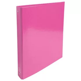   Gyűrűs könyv, 4 gyűrű, 40 mm, karton, EXACOMPTA "Iderama", rózsaszín