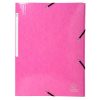 Gumis, mappa, karton, A4, EXACOMPTA "Iderama", pink