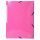 Gumis, mappa, karton, A4, EXACOMPTA "Iderama", pink