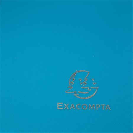 Gumis mappa, PP, A4, EXACOMPTA "Opaque", zöld