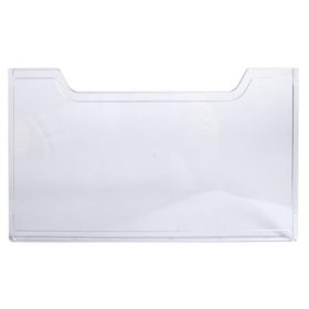   Előlap katalógustartóhoz, A4, fekvő, EXACOMPTA "Office", áttetsző