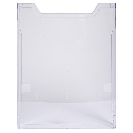 Katalógustartó elem, A4, álló, EXACOMPTA "Office", áttetsző, dupla