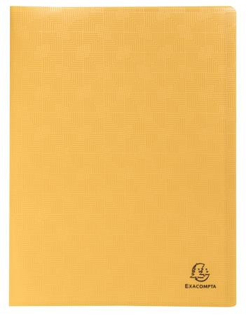 Bemutatómappa, 30 zsebes, A4, EXACOMPTA "Pop'Nco", vegyes színek