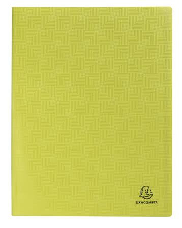 Bemutatómappa, 30 zsebes, A4, EXACOMPTA "Pop'Nco", vegyes színek