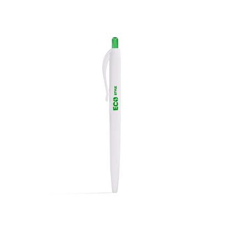 Golyóstoll, 0,25 mm, nyomógombos, FLEXOFFICE "FO-029 Eco Style", kék