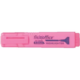   Szövegkiemelő, 1-4 mm, FLEXOFFICE "HL05", rózsaszín