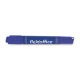 Alkoholos marker, 0,8/6,0 mm, kúpos/vágott, kétvégű, FLEXOFFICE "PM04", kék