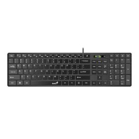   Billentyűzet, vezetékes, USB, HUN, GENIUS "Slimstar 126"