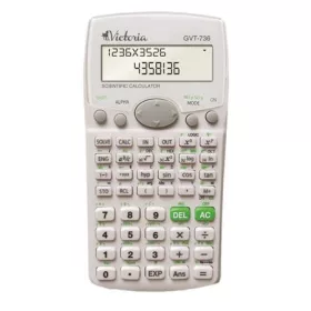   Számológép, tudományos, 283 funkció, VICTORIA "GVT-736", fehér