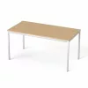 Általános asztal fémlábbal, 75x150 cm, MAYAH "Freedom SV-39", kőris