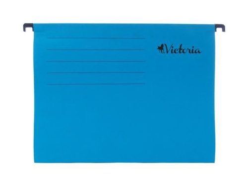Függőmappa, karton, A4, VICTORIA, kék