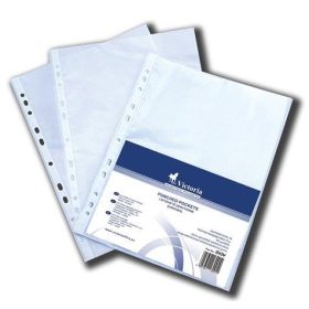 Genotherm, lefűzhető, A4, 50 mikron, víztiszta, VICTORIA