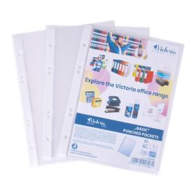   Genotherm, lefűzhető, A5, 40 mikron, víztiszta, VICTORIA OFFICE