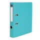 Iratrendező, 50 mm, A4, PP/karton, VICTORIA OFFICE, "Basic", türkiz