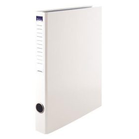   Gyűrűs könyv, 2 gyűrű, 35 mm, A4, PP/karton, VICTORIA, fehér