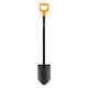 Ásó, hegyes, FISKARS "Solid", fekete